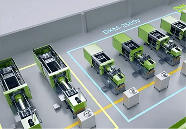 DKM injection molding machine